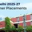 FMS Delhi Summer Placements 2025-27, Average Stipend 3.42L
