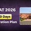 IPMAT 100 Days Preparation Plan 2026, Section-Wise Strategy