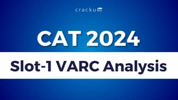 CAT 2024 VARC Slot 1 Analysis, Video Solutions, Solved Paper