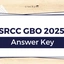 SRCC GBO Answer Key 2025, Download Response Sheet PDF