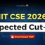 IIIT CSE Cutoff 2026, Check Opening & Closing Ranks