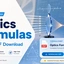 Optics Formulas For JEE 2027, Check & Download PDF