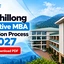 IIM Shillong Executive MBA Admission Process 2027, Check Now