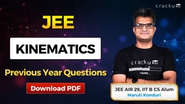 JEE Kinematics PYQs with Solutions PDF, Check & Download