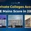 Best Private Colleges Accepting JEE Mains Score in 2026