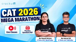 CAT 2026 Mega Marathon: Live Classes, Practice Question PDF