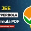 Hyperbola Formulas for JEE 2027﻿, Check & Download PDF