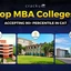 List of Top MBA Colleges Accepting 90+ Percentile in CAT
