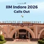 IIM Indore Calls 2026 OUT, Cut-off, Dates & PI Process