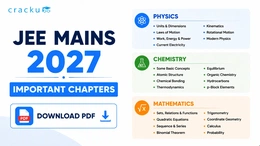 JEE Mains Important Chapters 2027, Subject-Wise Weightage