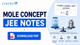 Mole Concept JEE Notes PDF, Formulas, Practice Questions