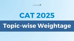 CAT Topic-Wise Weightage 2025, High-Scoring Important Topics
