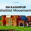 IIM Kashipur Waitlist Movement 2025, Category-wise Analysis