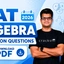 CAT Algebra Marathon Questions 2026 PDF with Video Solutions