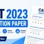 CAT 2023 Question Papers, Download PDF with Video Solutions