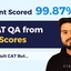 How Nishant Scored 99.87 %ile in CAT QA from Low Scores