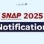 SNAP 2025 Notification OUT, Exam Dates, Download PDF Link