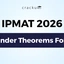 IPMAT Remainder Theorems Formulas PDF, Download Now