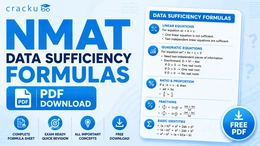 NMAT Data Sufficiency Formulas PDF, Download Free