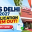 FMS Delhi Form 2027 OUT, Last Date, Steps to Fill, Fees