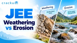 JEE Weathering vs Erosion: Similarities, Differences & Examples
