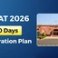 IPMAT 60 Days Preparation Plan 2026, Section-Wise Strategy