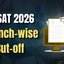 BITSAT Cutoff 2026, Branch-wise Previous Year Cut-off Analysis