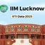 IIM Lucknow RTI Data 2025, Shortlist Candidates, Class Profile