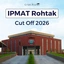 IPMAT Rohtak Cut Off 2026, Category wise Expected Cut-off