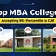 List of Top MBA Colleges Accepting 95+ Percentile in CAT