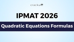IPMAT Quadratic Equations Formulas 2026 PDF, Download Now