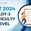 CAT 2024 Slot 3 Difficulty Level, Download Solved Papers PDF