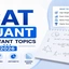 CAT Quant Important Topics 2026, Check Topic-wise Weightage