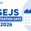 NSEJS Registration Date 2026, Fee & Eligibility Criteria