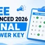 JEE Advanced 2026 Final Answer Key, Download Paper 1 & 2 PDF