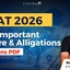 Most Important IPMAT 2026 Mixture & Alligations Questions PDF
