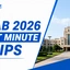 CSAB 2026 Last Minute Tips, Registration & Online Reporting