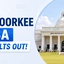 IIT Roorkee MBA Result 2026 Out, Meritlist, Waitlist Movement