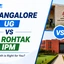 IIM Bangalore UG vs IIM Rohtak IPM, Eligibility Criteria, Fees