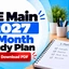 JEE Main 2027 3-Month Study Plan: Download Subject-Wise PDF