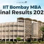 IIT Bombay MBA Final Results 2026 OUT, Check Now