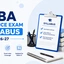 MBA Entrance Exam Syllabus 2026, Download Exam-wise PDF