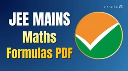 JEE Mains Maths Formulas 2026, Download Topic-wise PDF
