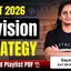 XAT Revision Strategy 2026, Download Playlist Videos PDF