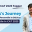 Tejas’s Journey From 44%ile in DILR to 99.09%ile in CAT 2025