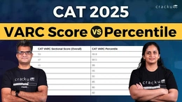 CAT VARC Score vs Percentile 2025, Check Ideal VARC Score