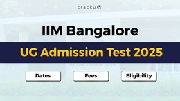 IIM Bangalore UG Admission Test 2025, Dates, Fees, Eligibility
