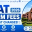 CAT Form Fees 2026 for General, EWS, SC, ST and PwBD