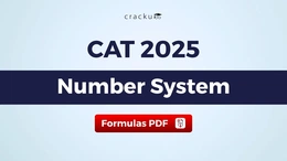 CAT Number System Formulas PDF, Check & Download Now