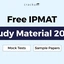Free IPMAT Study Material 2026, Mock Tests, Sample Papers